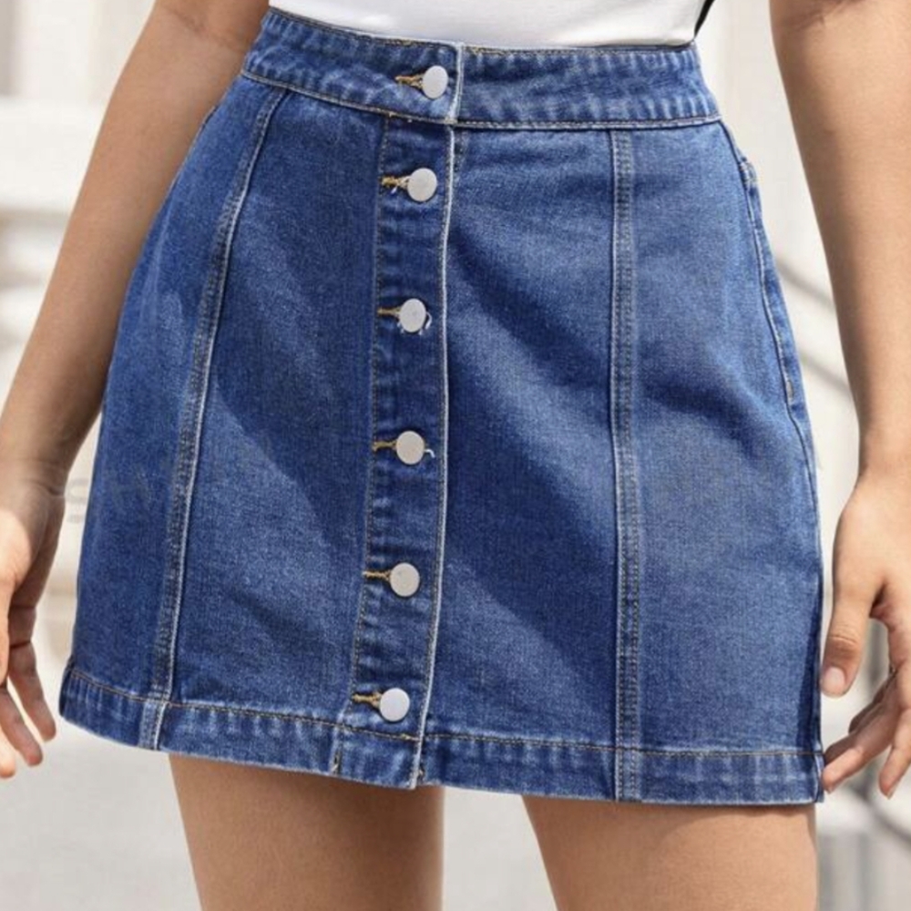 Forever 21 Denim mini skirt